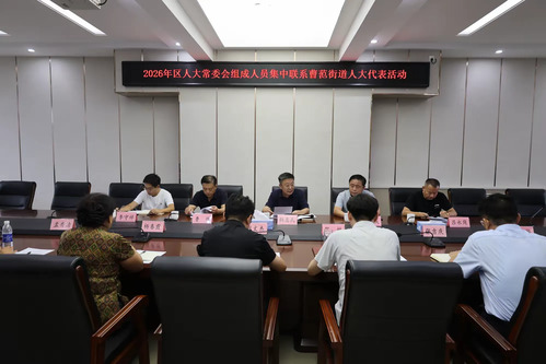 简篇-区人大常委会赴曹范街道开展集中联系代表活动